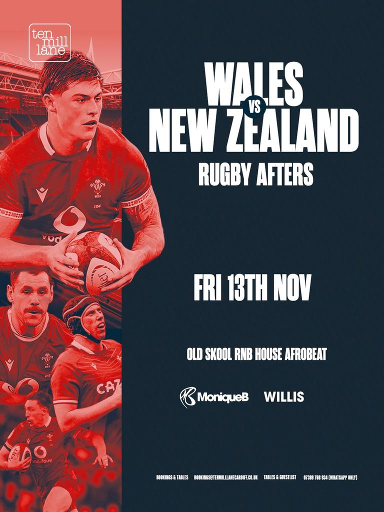 Wales V New Zealand Rugby Afters