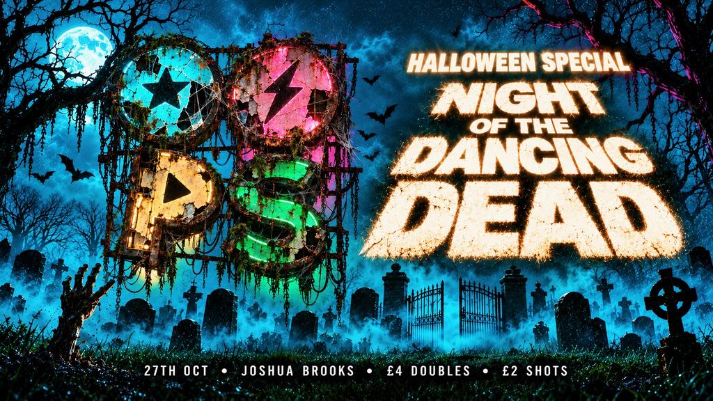 OOPS MANCHESTER // HALLOWEEN SPECIAL // TUESDAY 27th OCTOBER @ JOSHUA BROOKS // 3 ROOMS OF MUSIC 💿⚡️