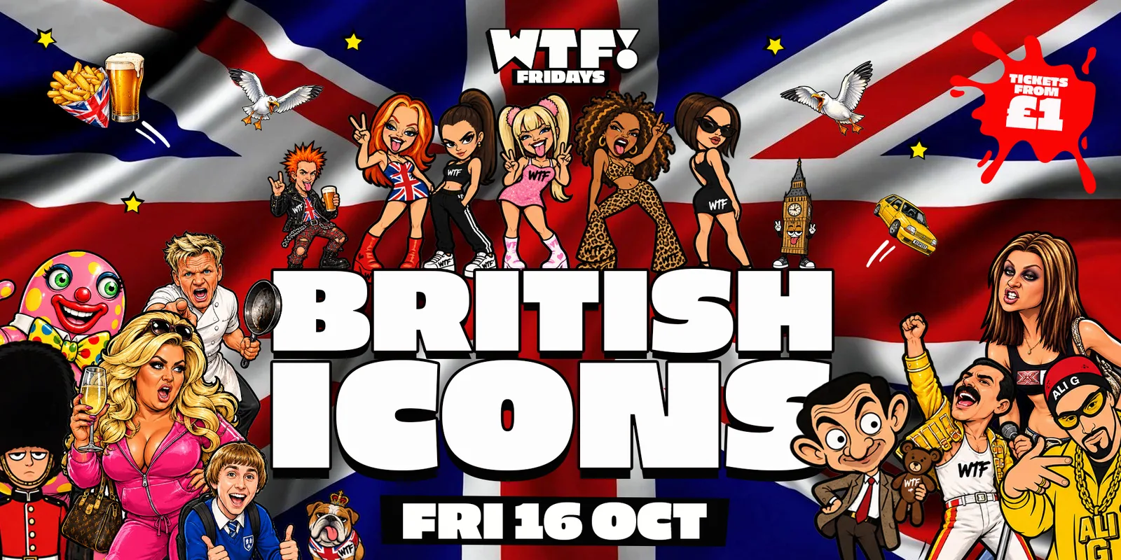 WTF Fridays 🇬🇧 BRITISH ICONS