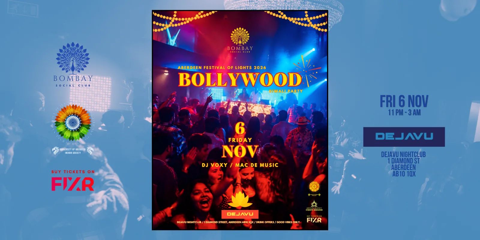 Aberdeen Diwali Bollywood Party