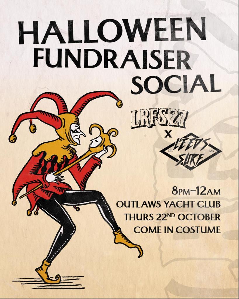 LRFS27 x Surf Society - HALLOWEEN FUNDRAISER SOCIAL