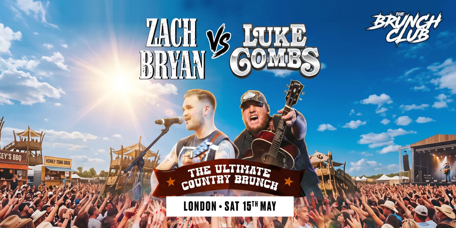 Zach Bryan Vs Luke Combs Brunch - London