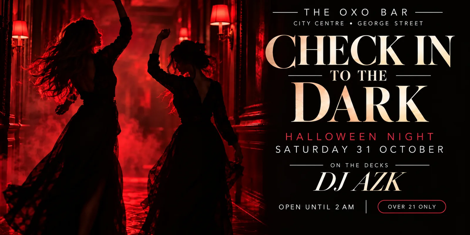 Check In to the Dark — Halloween at The OXO Bar | DJ AZK