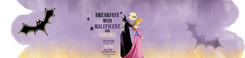 Breakfast with Maleficent & Aurora!