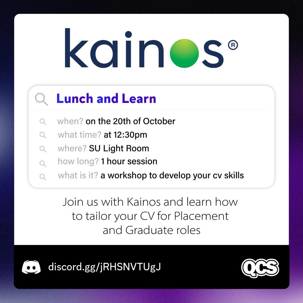 Kainos Lunch and Learn
