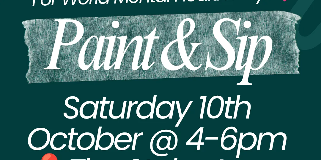 Paint & Sip for World Mental Health Day