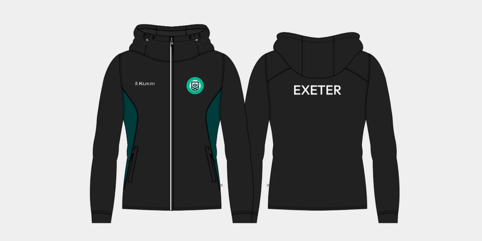 EXU Full Zip Tech Hoodie