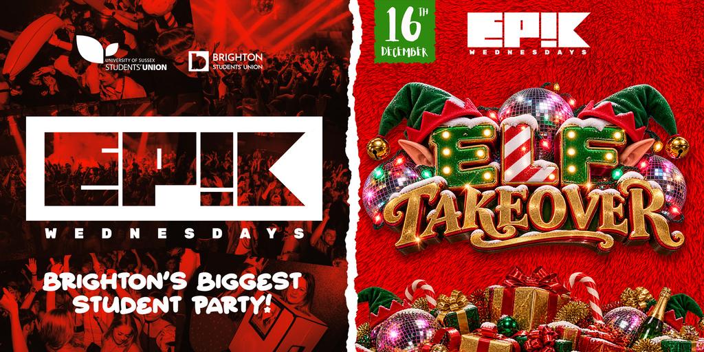 EPIK Wednesdays 🎄 Elf Takeover (Brighton Send-Off)