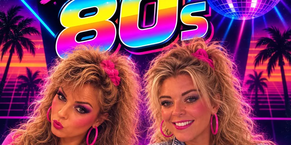 80s fancy dress karaoke!