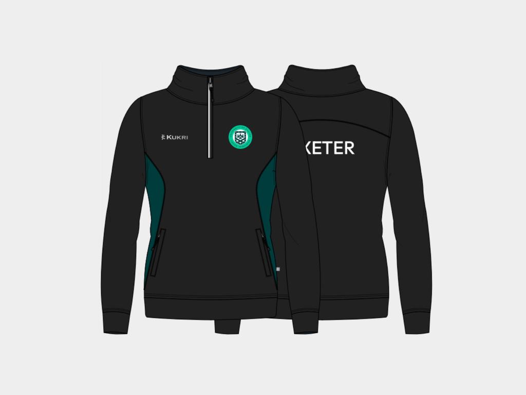 EXU 1/4 Zip Track Top