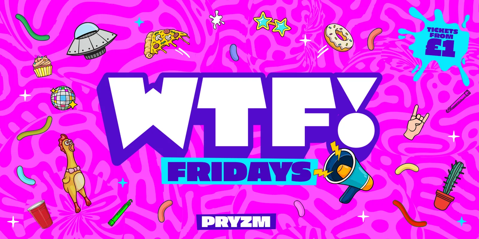 WTF! Fridays 🎉 Brighton’s Biggest Friday Link-Up 👀