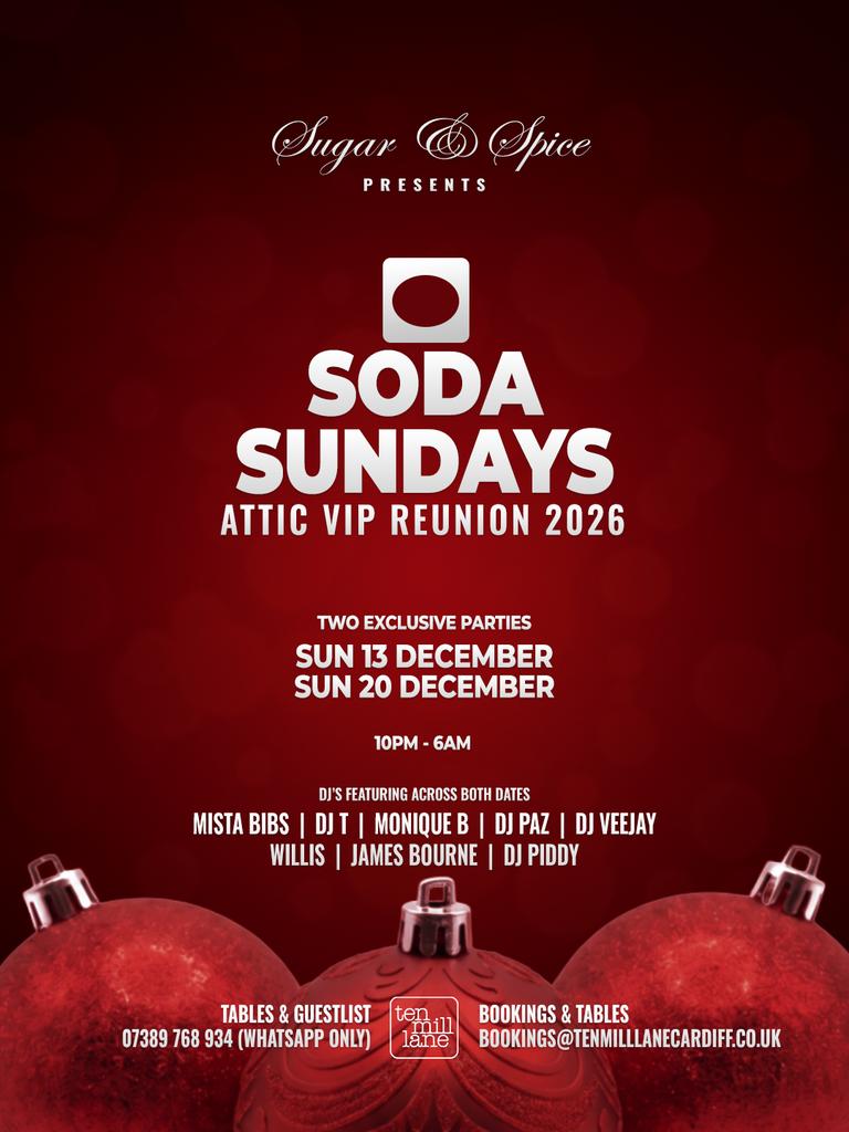 Soda Sunday’s Attic VIP Reunion