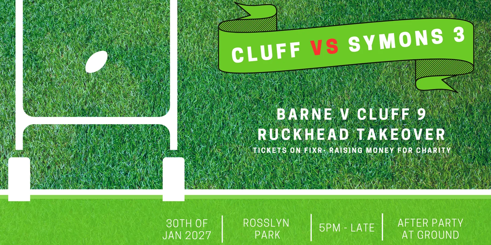 Barne V Cluff the 9th - Ruckhead takeover 3