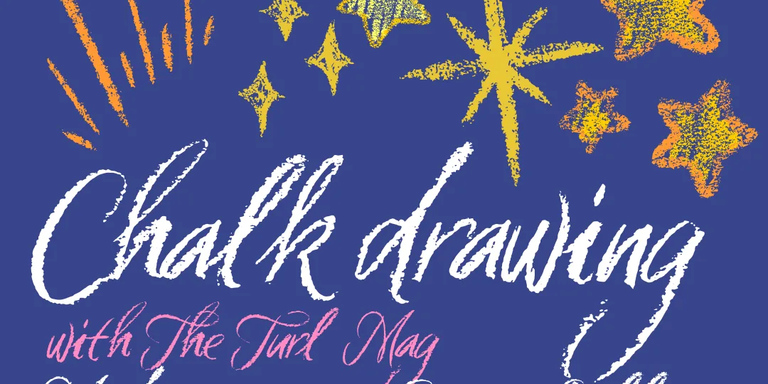 OxArt x The Turl Magazine: Chalk drawing
