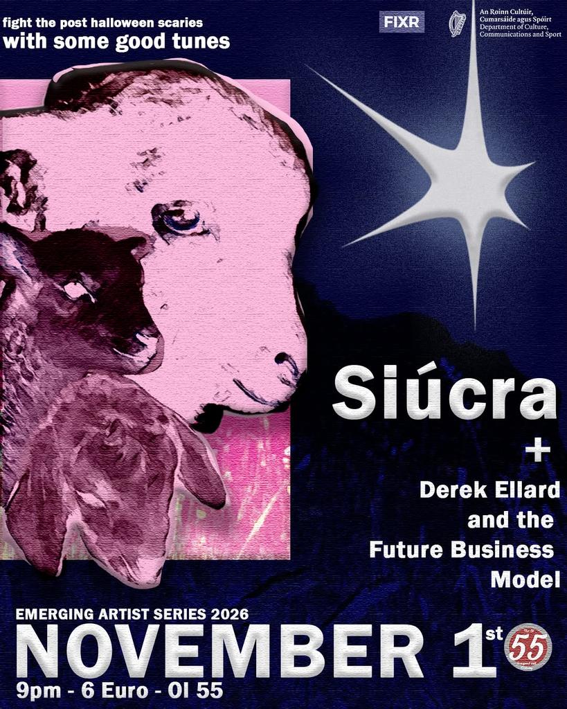 Emerging Artist Series 2026 - Síucra + Derek Ellard & The Future Business Model