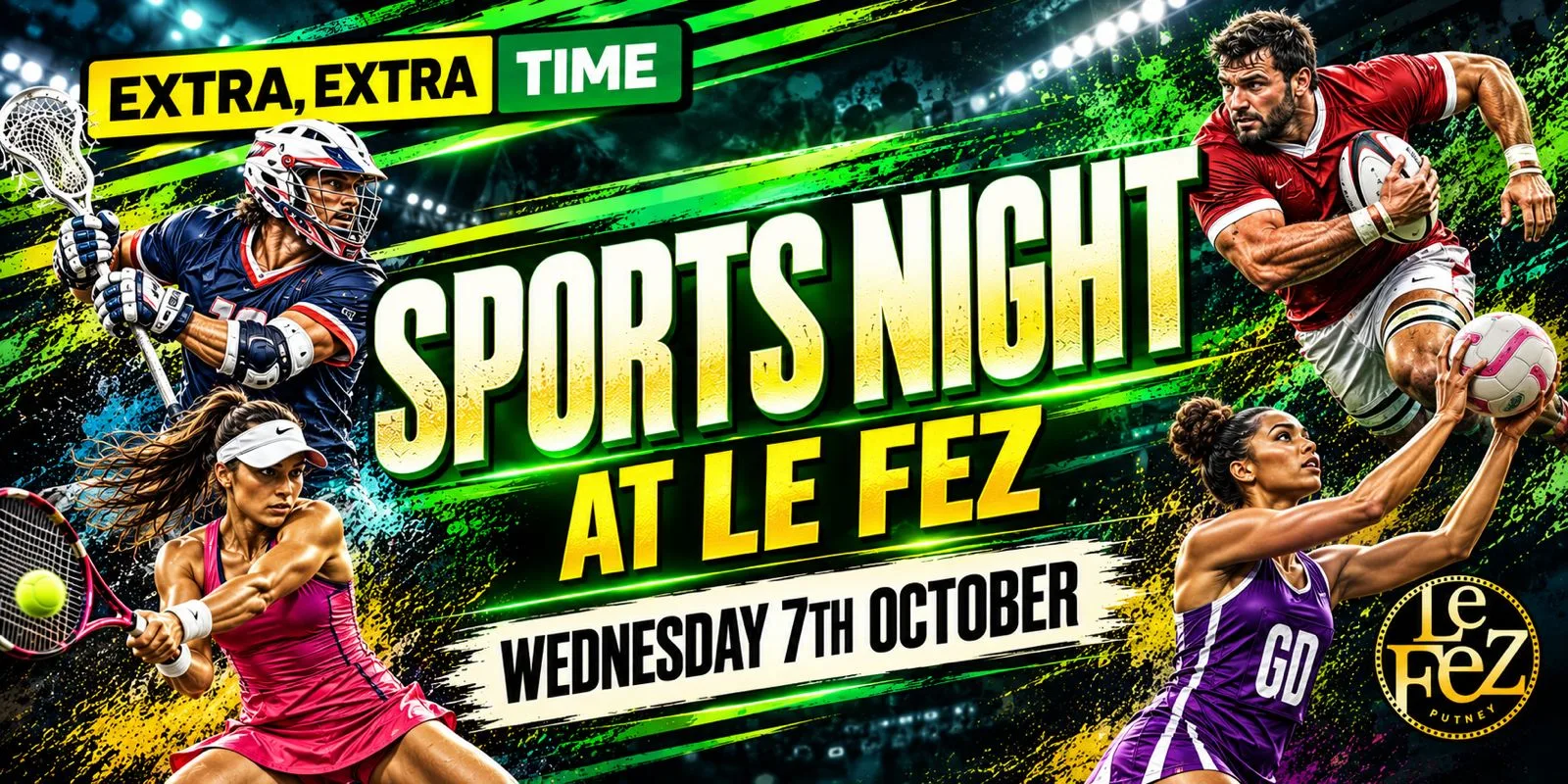Extra, Extra Time at Le Fez- Wed 7th Oct