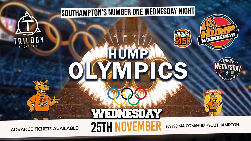🐫 Hump Wednesdays 🐫 🏹🏏🥋 Hump Olympics! 🏑🏓🏸