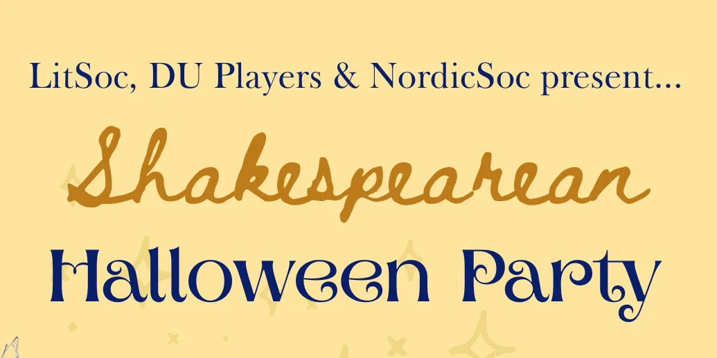 DU Players x Nordic Society x Literary Society Halloween Party