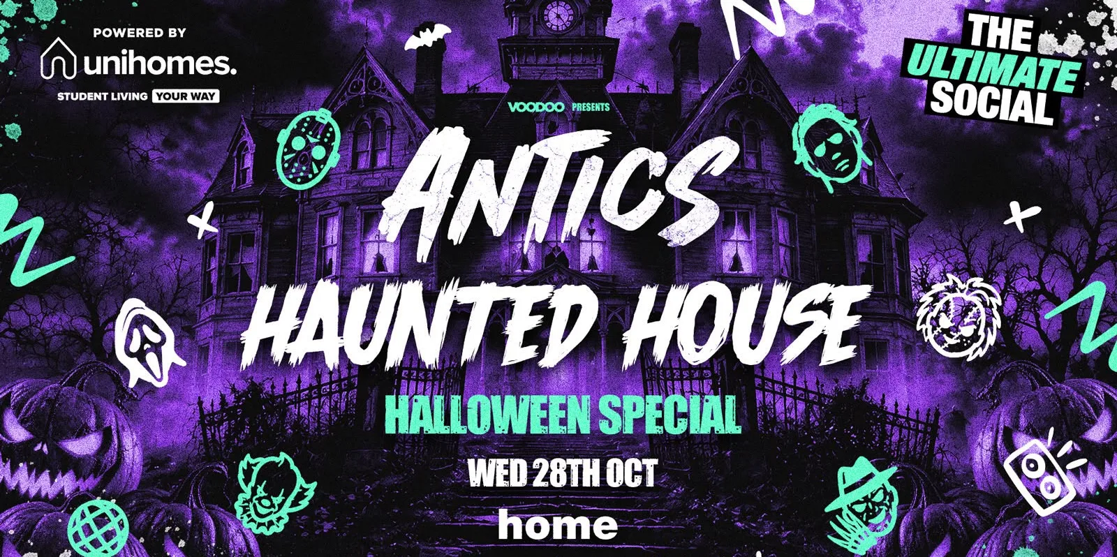 ANTICS - HAUNTED HOUSE 🏠👻