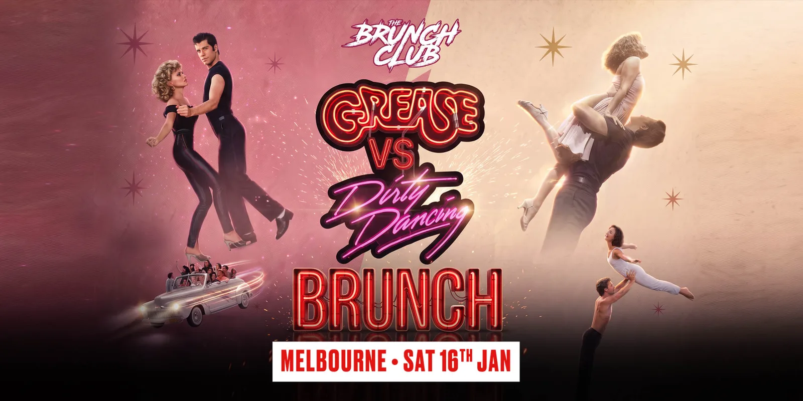 Grease Vs Dirty Dancing Brunch - Melbourne
