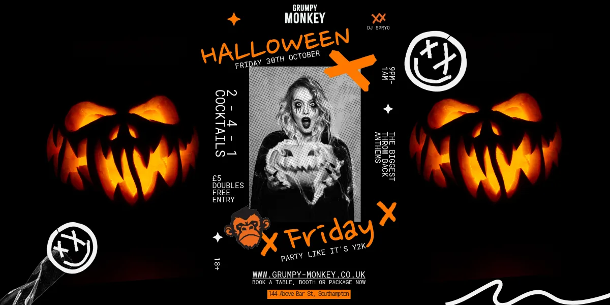Halloween Friday – Party Like It’s Y2K 🎃🖤
