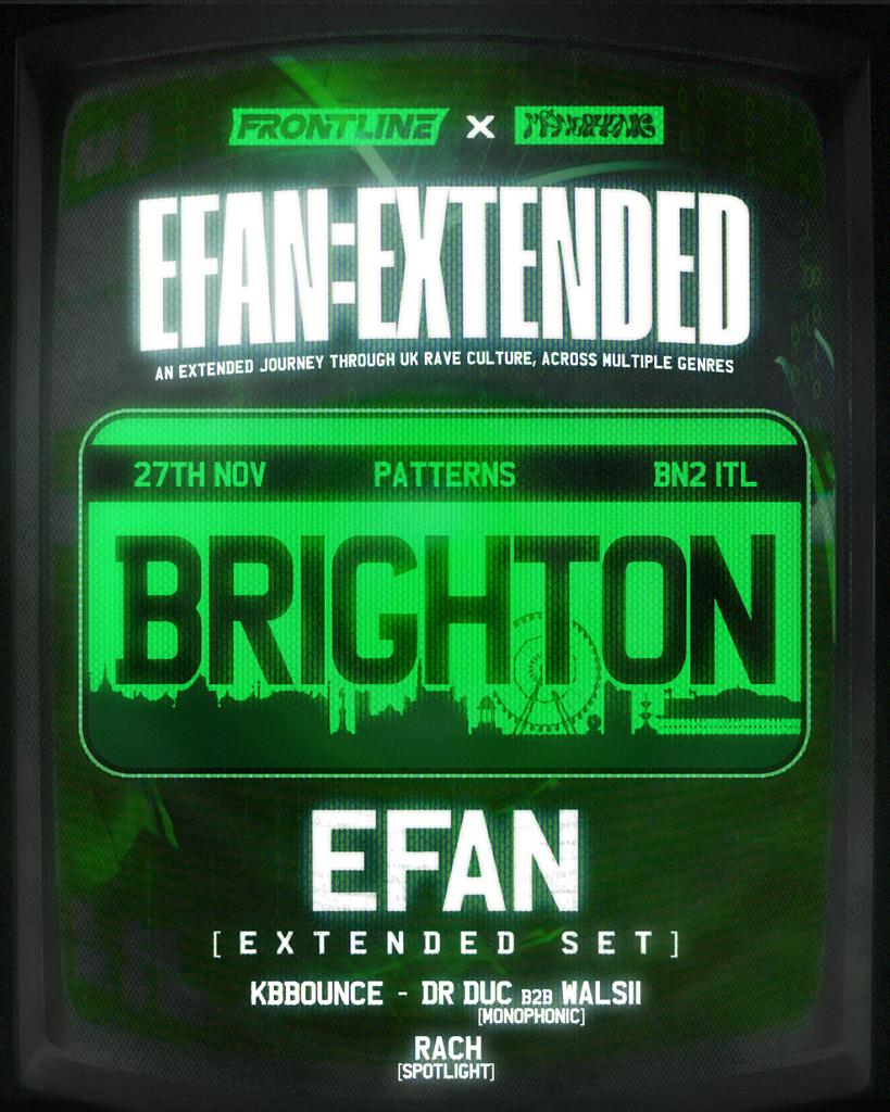 EFAN:EXTENDED [Brighton]
