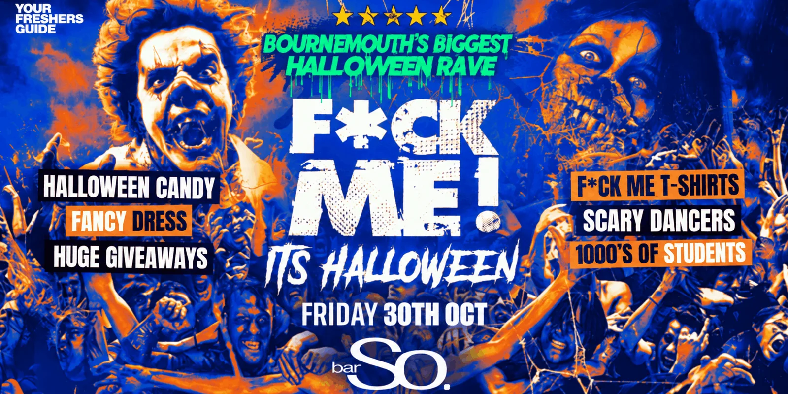 F*CK ME It's Halloween - Bournemouth