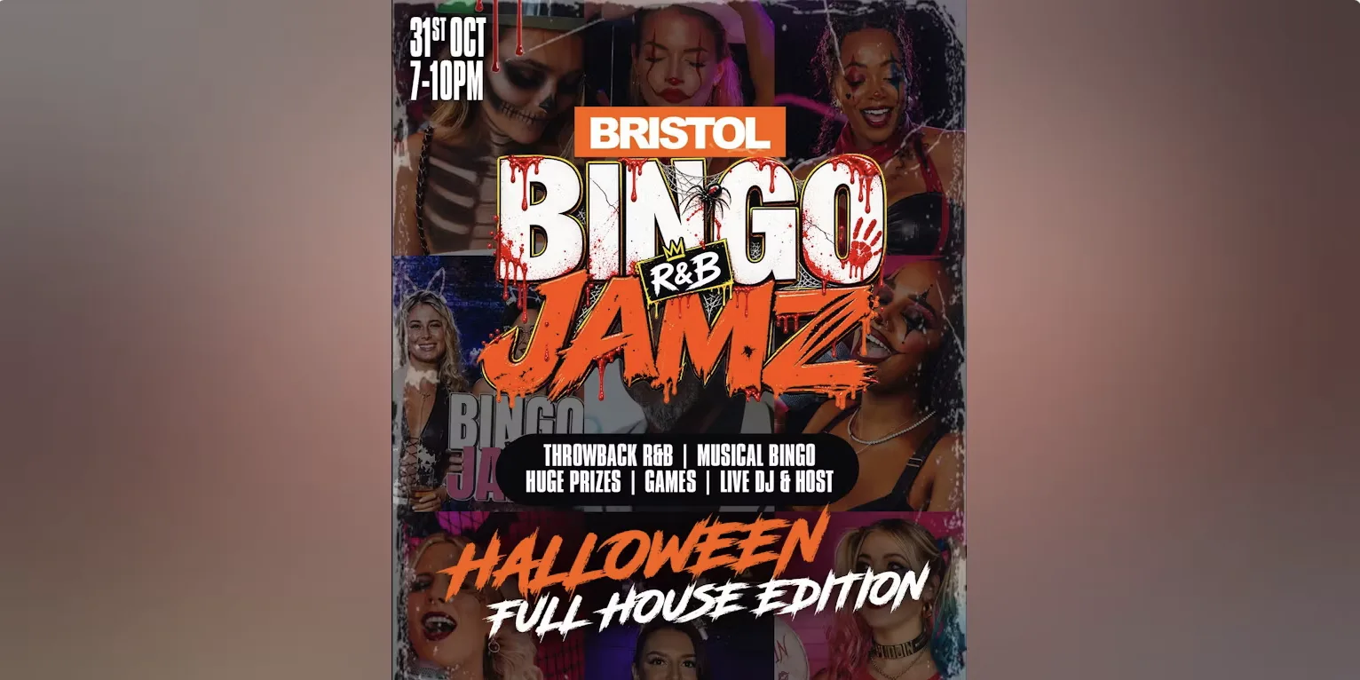 Bingo Jamz: Halloween Edition-Sat 31st - TICKET LINK IN BIO