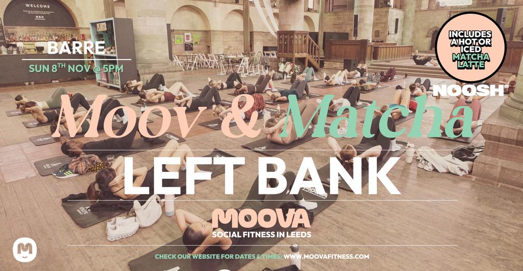 MOOV & MATCHA: BARRE w/ Lois - Sun 8th Nov @ 5pm