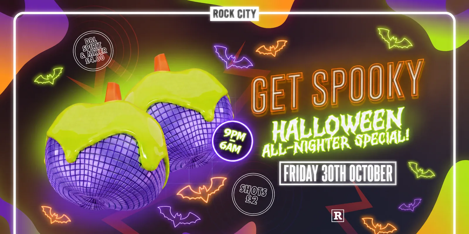 Get Spooky - Halloween All-Nighter Special! - Nottingham's Biggest Friday Night - 30/10/26