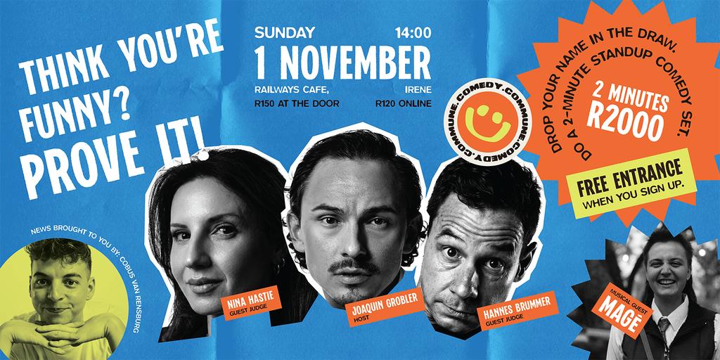 COMEDY COMMUNE: THE 2-MINUTE COMEDY SHOWDOWN