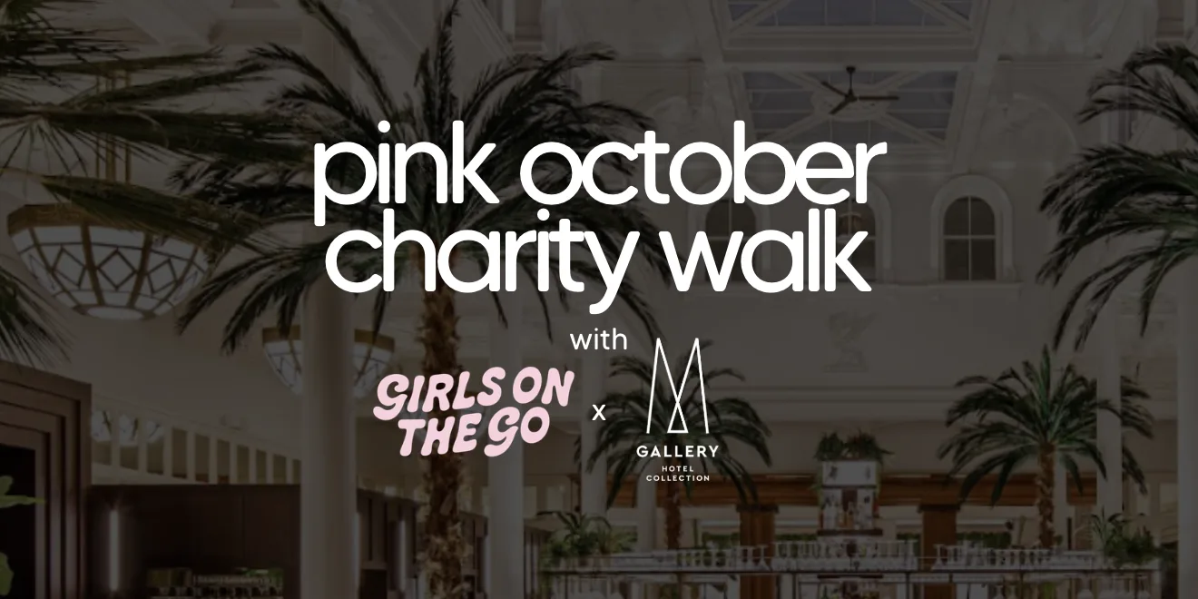 GOTG x MGallery Pink October Charity Walk