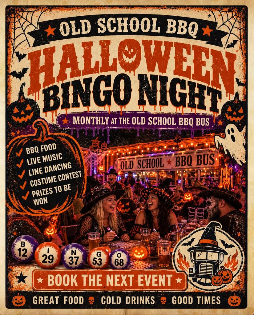 Halloween Country & Western Bingo Night at OSB