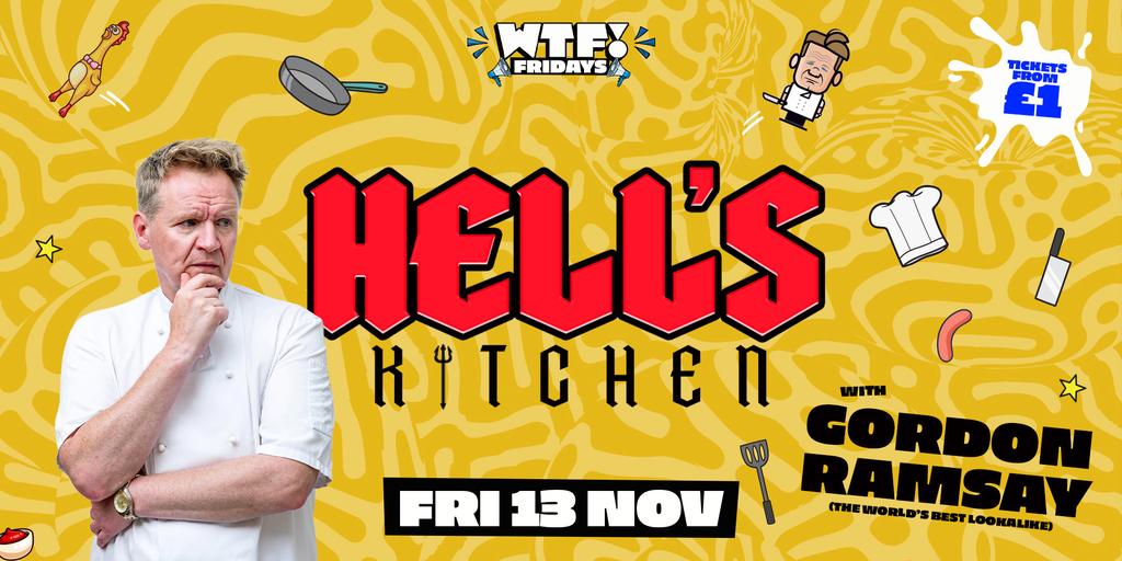 WTF! HELL’S KITCHEN 🍳🔥 with GORDON RAMSAY