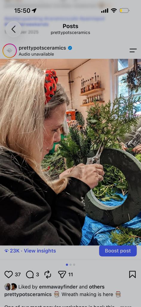 Christmas Wreath Workshop - MILFORD STUDIO