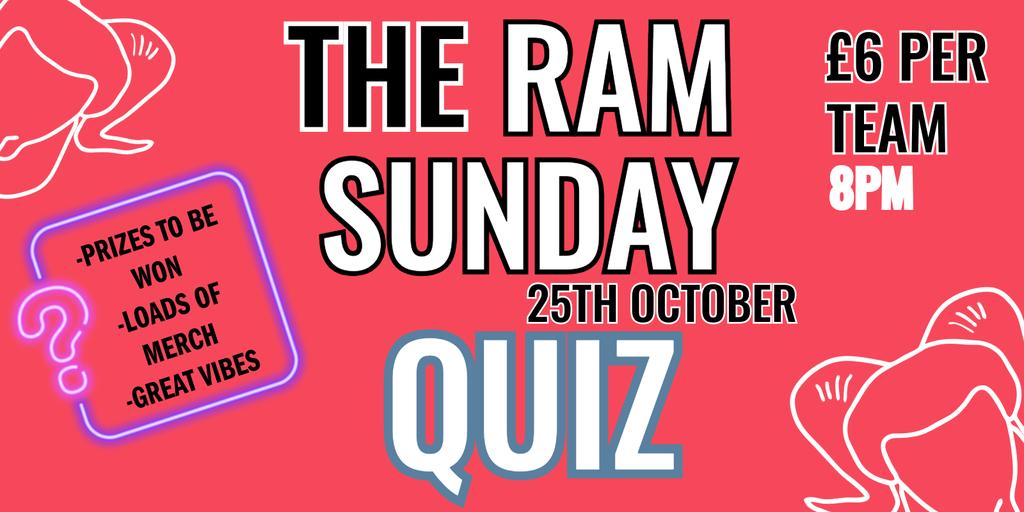 THE RAM SUNDAY QUIZ