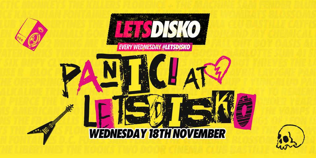 Panic at LetsDisko! Indie takeover!