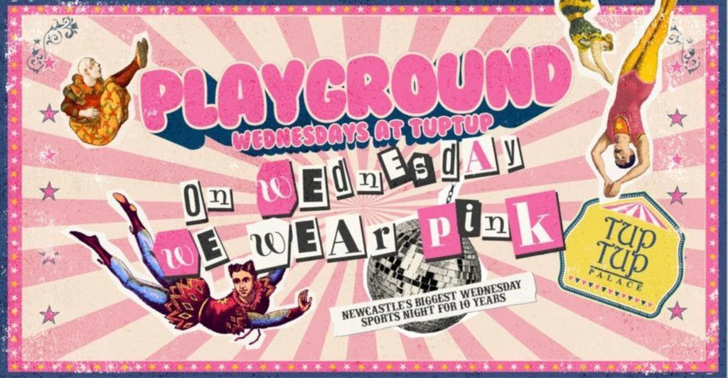 PLAYGROUND WEDNESDAYS… 💖 "oN WeDnEsDaYs wE wEaR pINk" at TupTup!