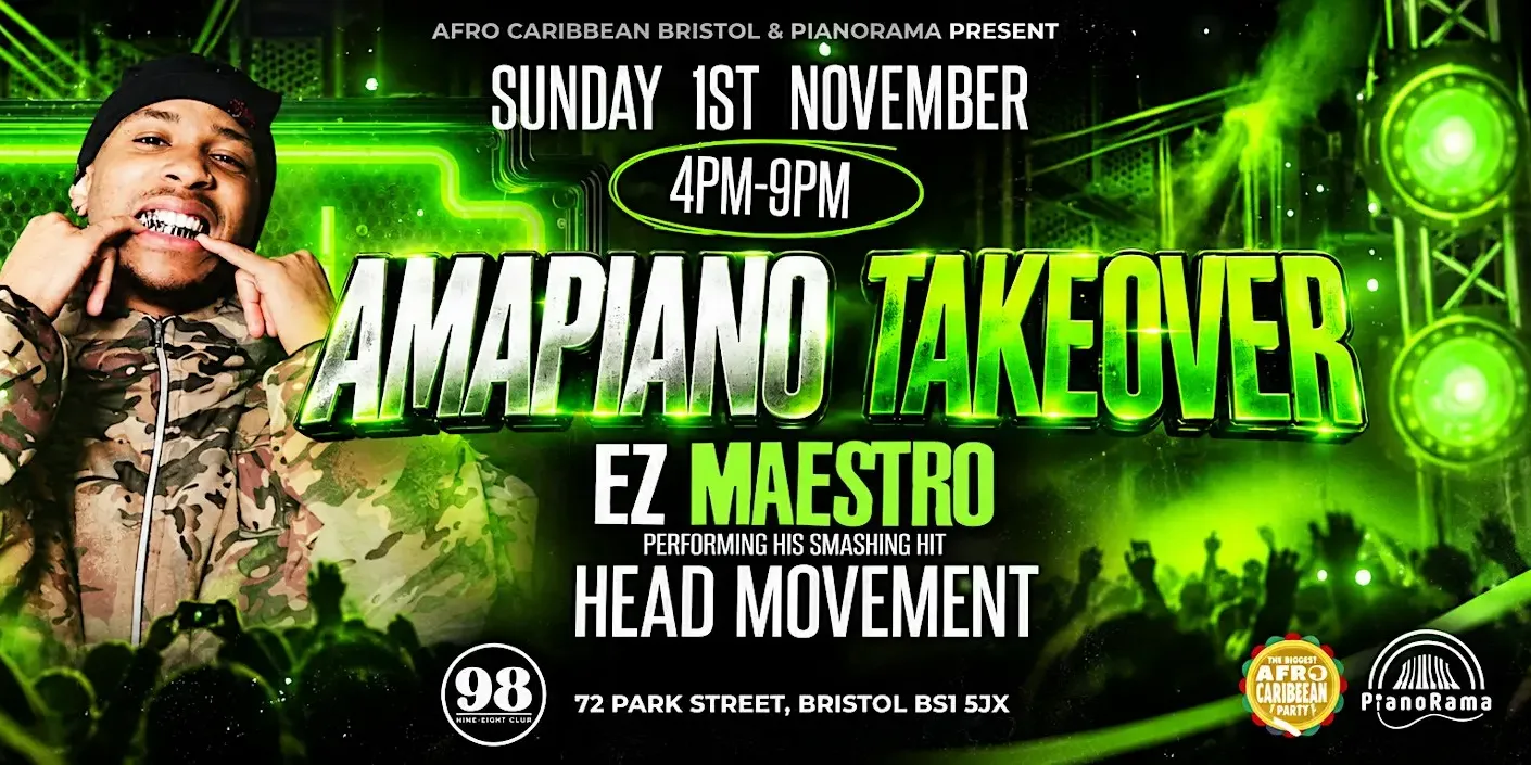 AMAPIANO TAKEOVER "Head Movement" live in Bristol