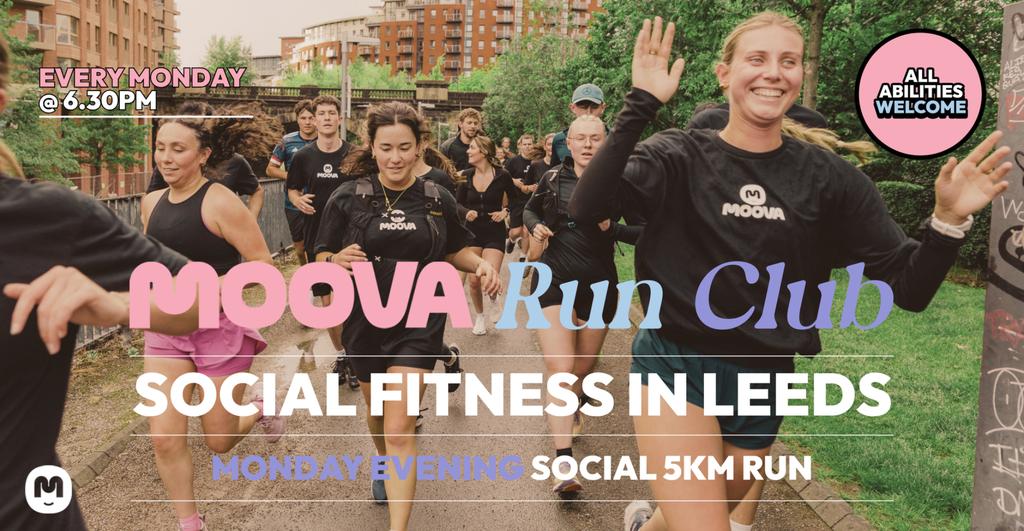 MOOVA MONDAYS - Evening Social 5km Run - Mon 12th Oct