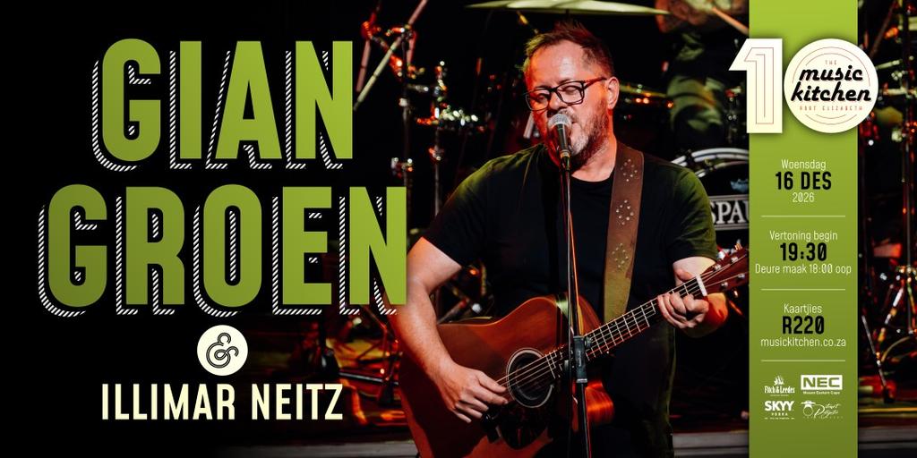 🎶 GIAN GROEN REGSTREEKS BY THE MUSIC KITCHEN! 🎶