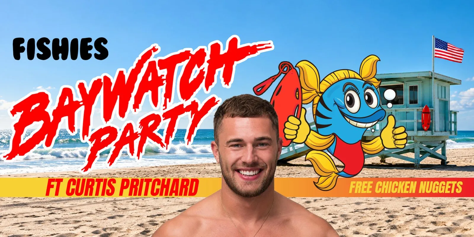 Fishies Leeds Baywatch Party Ft Curtis Pritchard