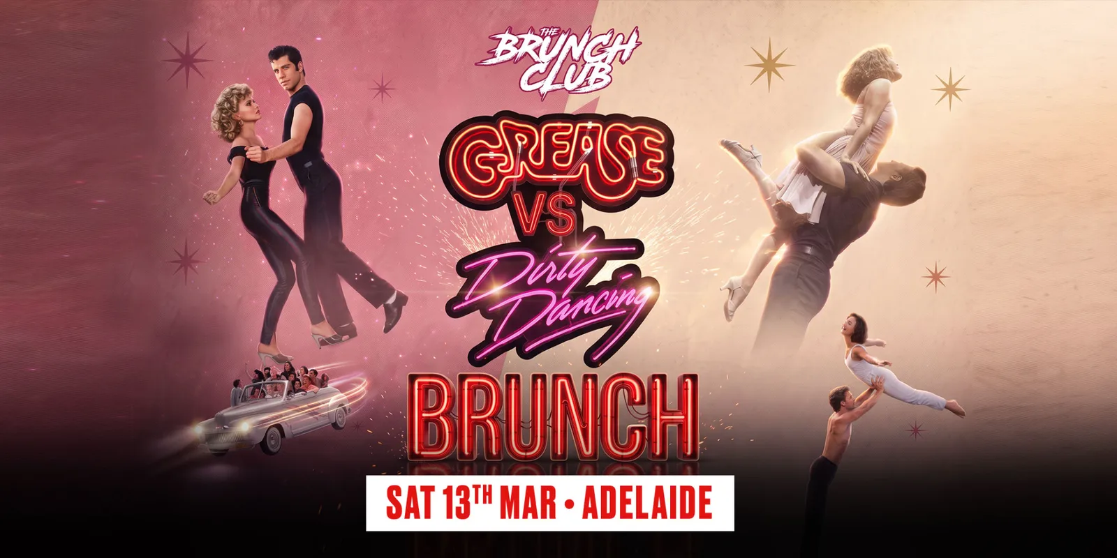 Grease Vs Dirty Dancing Brunch - Adelaide