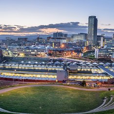 All over the city, Sheffield