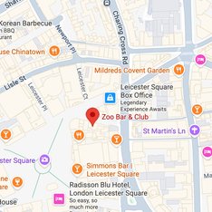 Zoo Bar & Club, Bear Street, London, United Kingdom